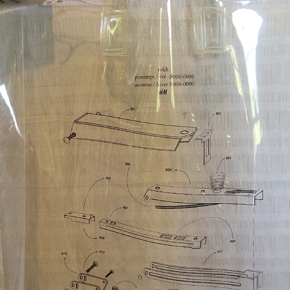 Clear Shopping Tote Bag - Picture 4 of 5